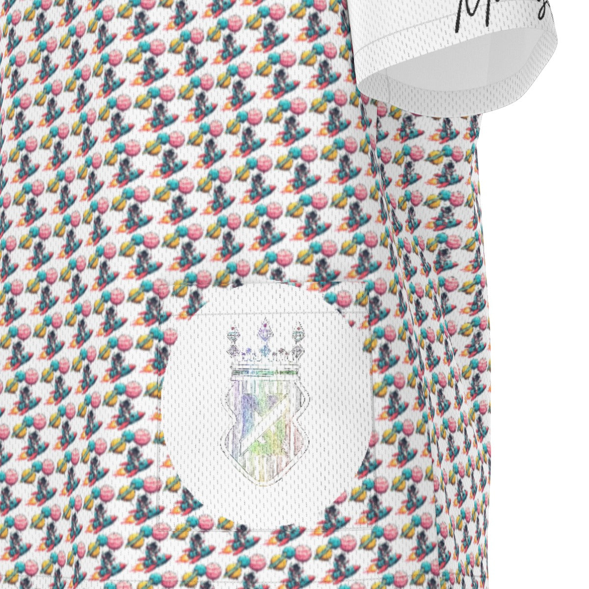 All-Over Print Unisex Scrub Set|Birdseye
