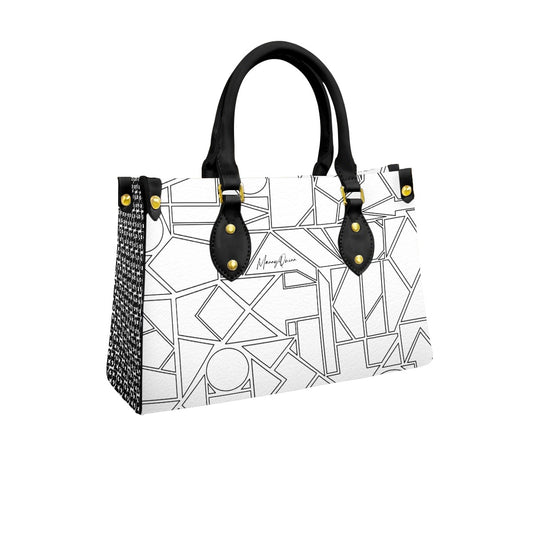 Women's Tote Bag With Black Handle