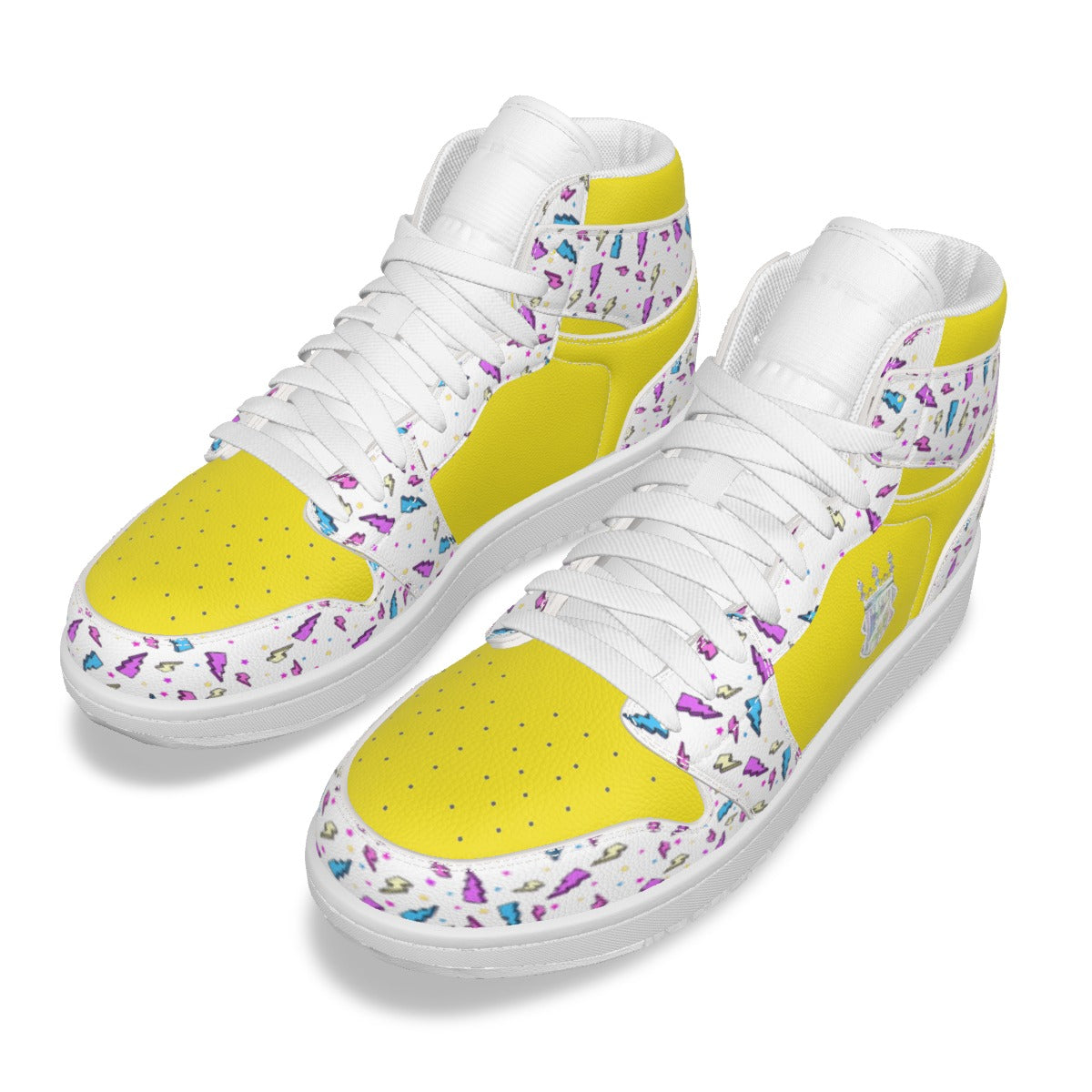 Women's Synthetic Leather Stitching Shoes