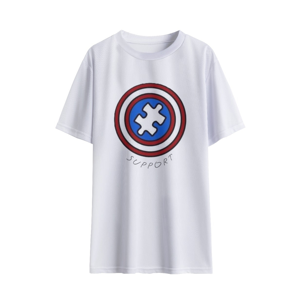 All-Over Print Children's Round Neck T-Shirt|145GSM Birdseye