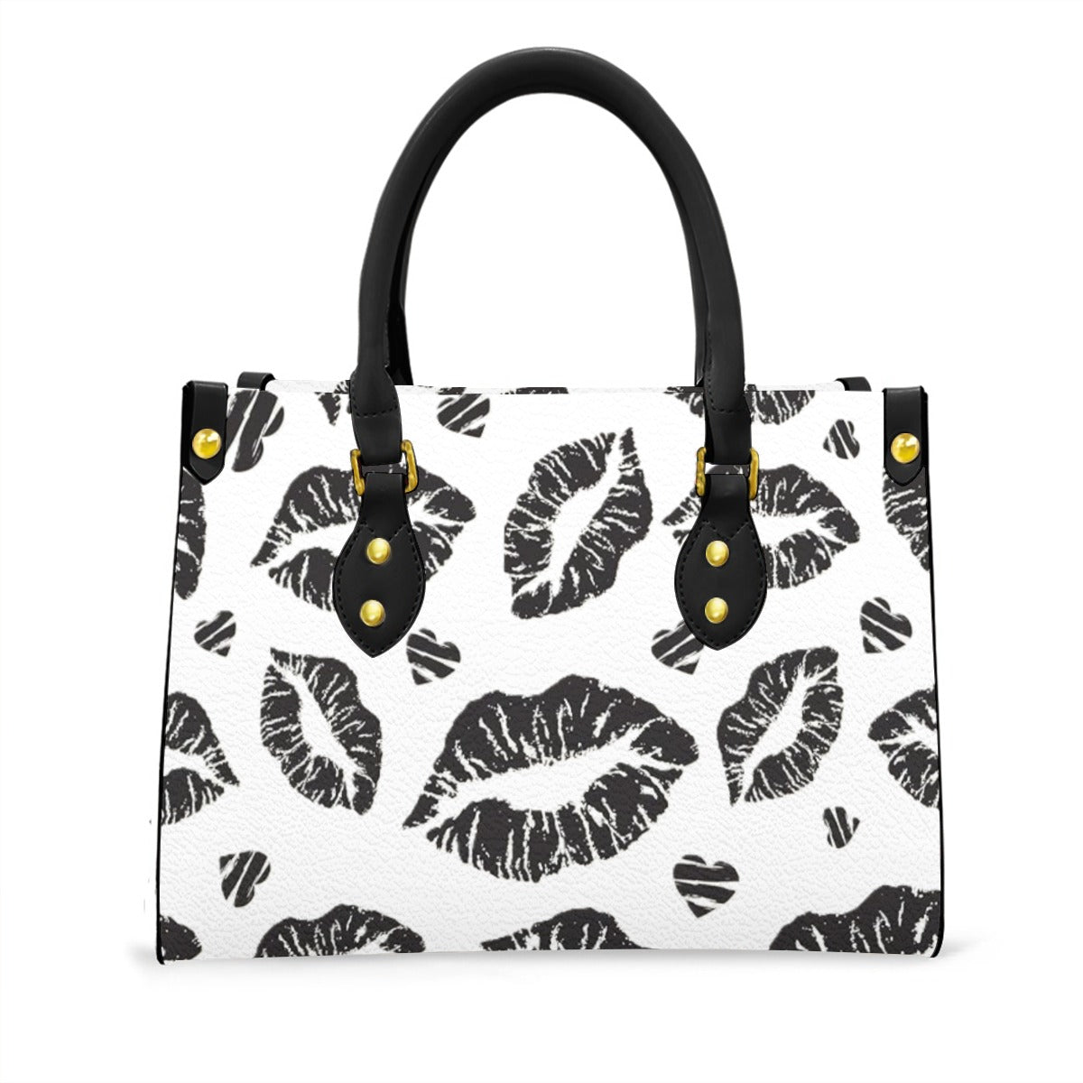 Women's Tote Bag With Black Handle