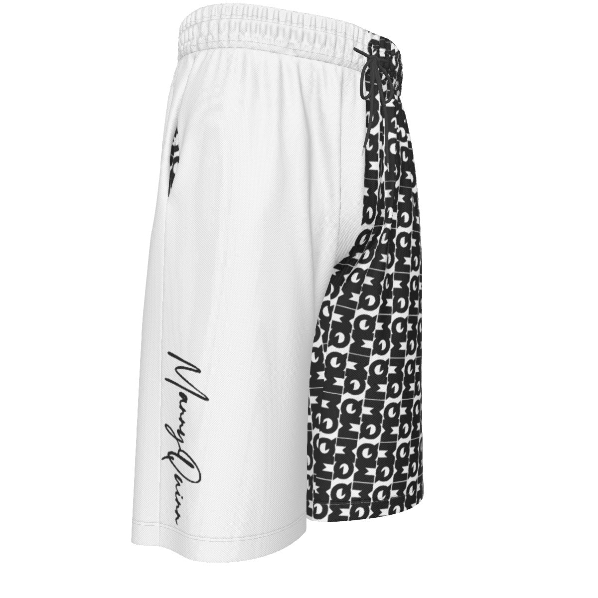 All-Over Print Men's Over-The-Knee Shorts