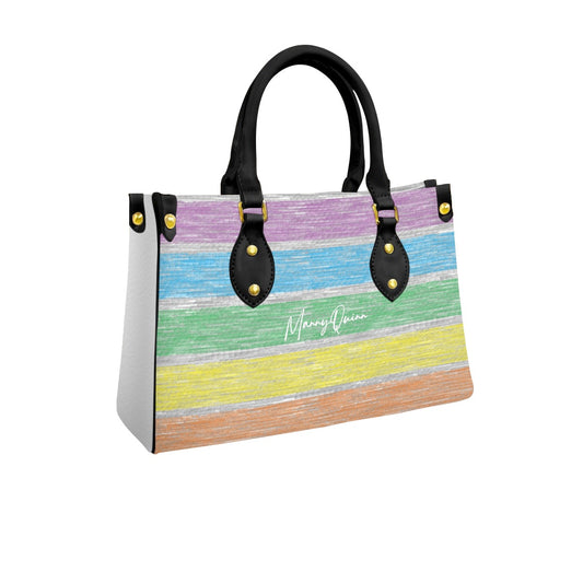 Women's Tote Bag With Black Handle
