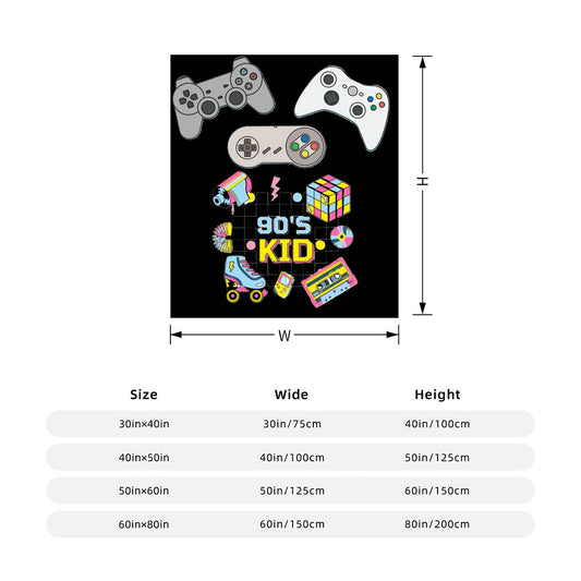 Gram Flannel Blanket - Vertical Style For the USA|220GSM