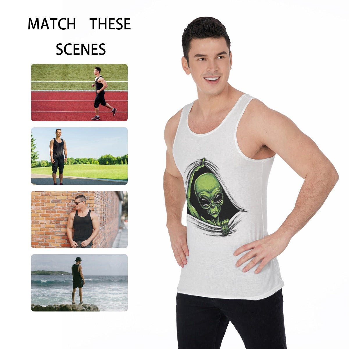 All-Over Print Men's Tank Top