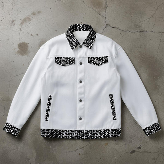 All-Over Print Unisex Collared Jacket