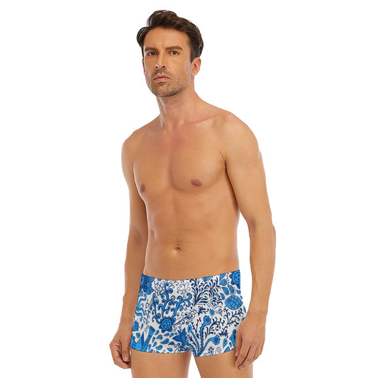 All-Over Print Men's Short Boxer Briefs