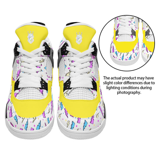 All-Over Print Men's Air Cushion Basketball Shoes