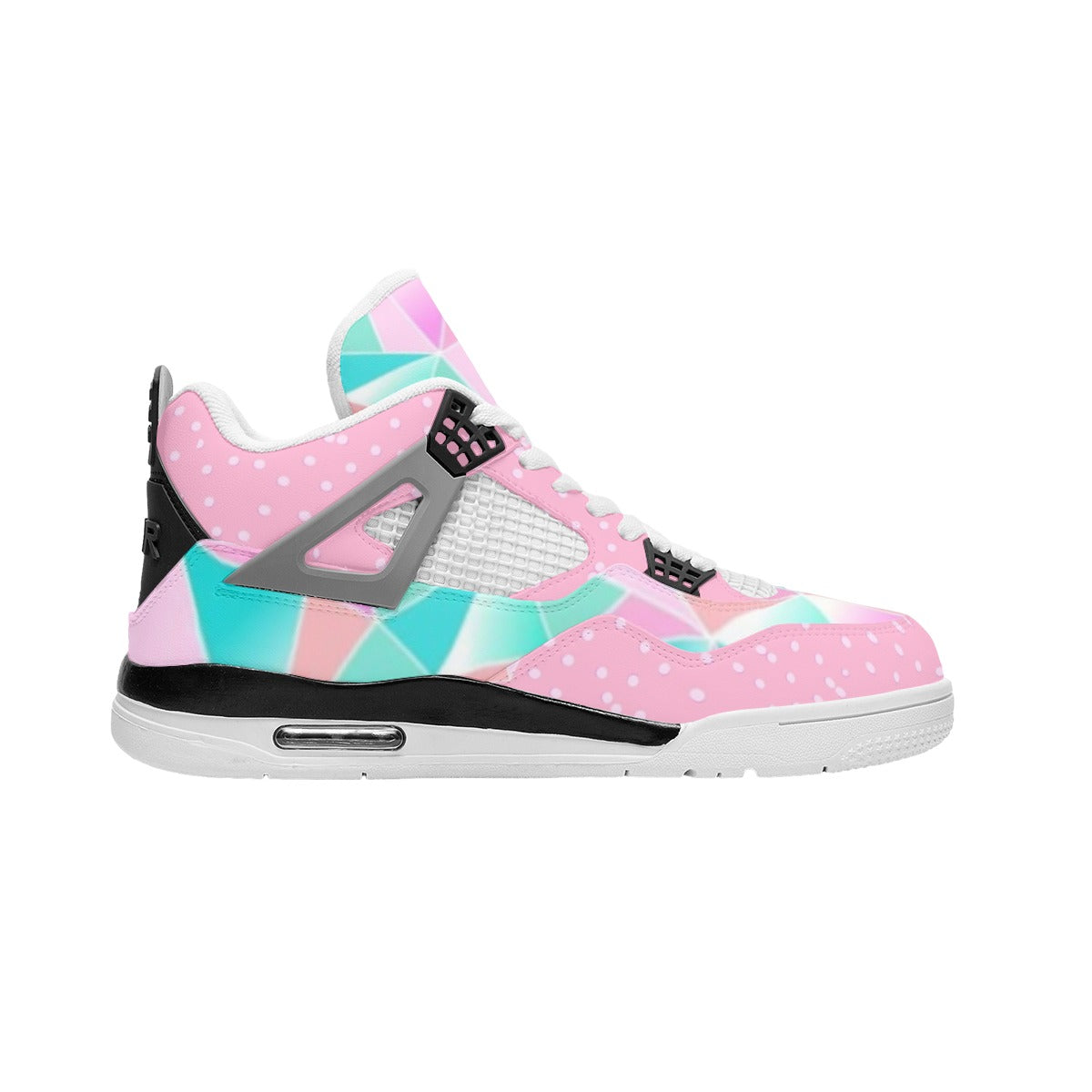 All-Over Print Men's Air Cushion Basketball Shoes