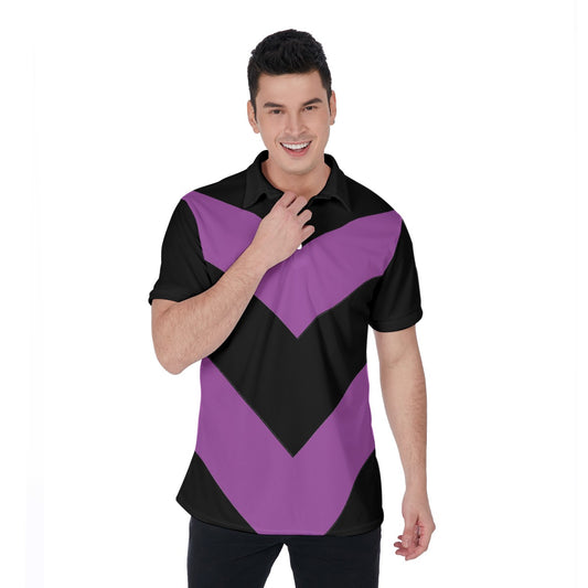 All-Over Print Men's Polo Shirt