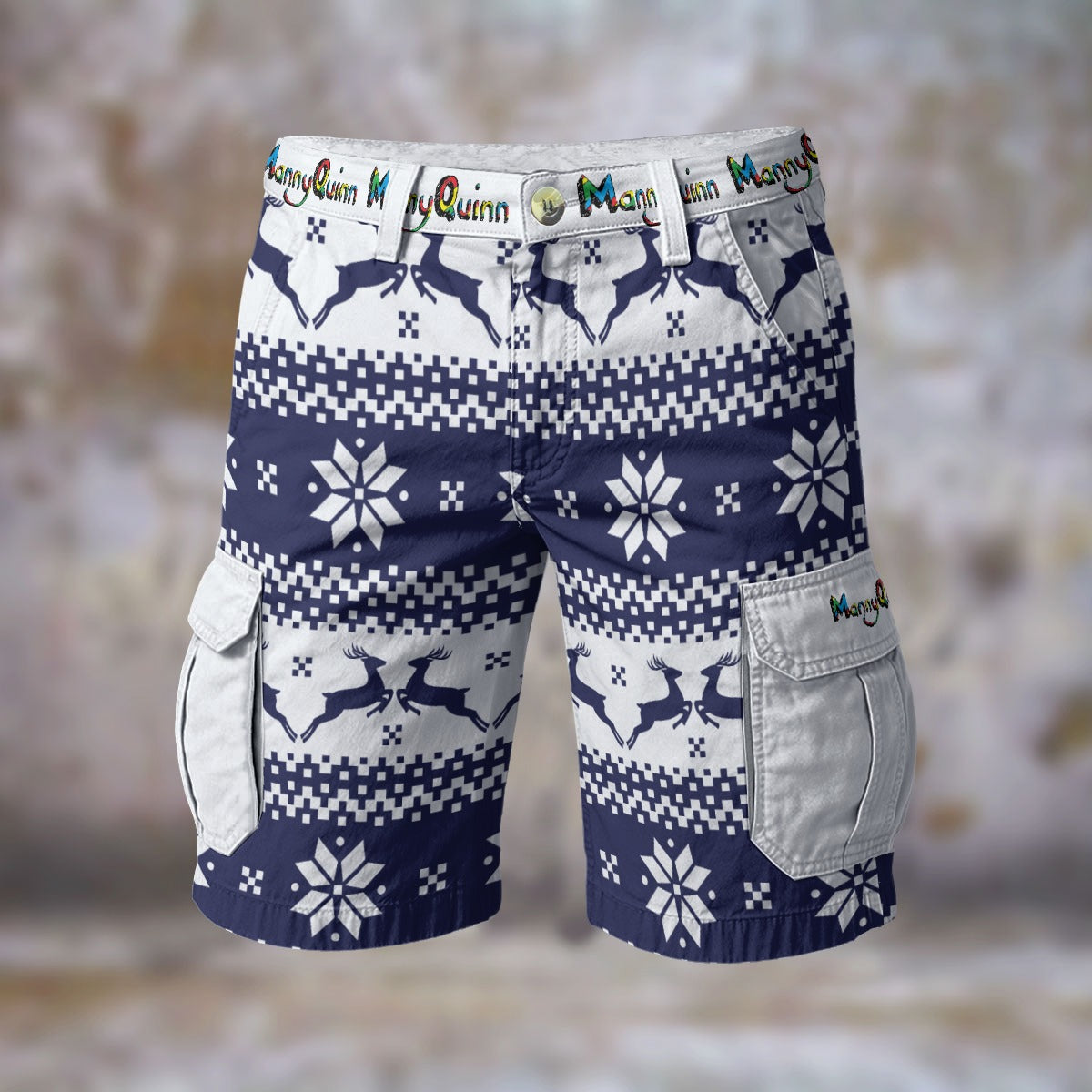 All-Over Print Men's Cargo Shorts