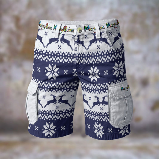 All-Over Print Men's Cargo Shorts