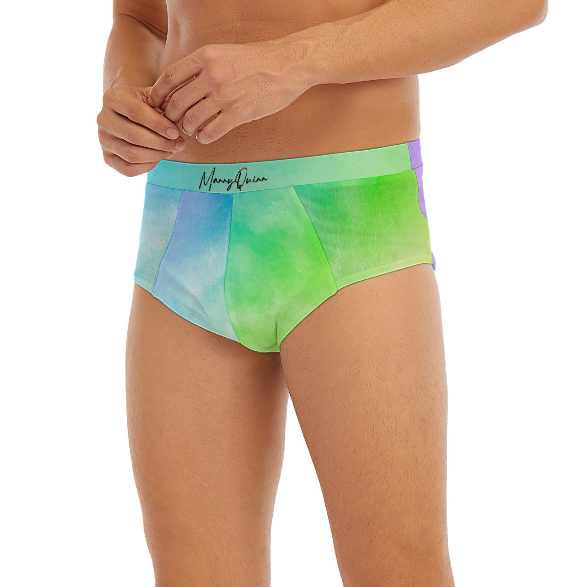 All-Over Print Men's Triangle Low-rise Underwear