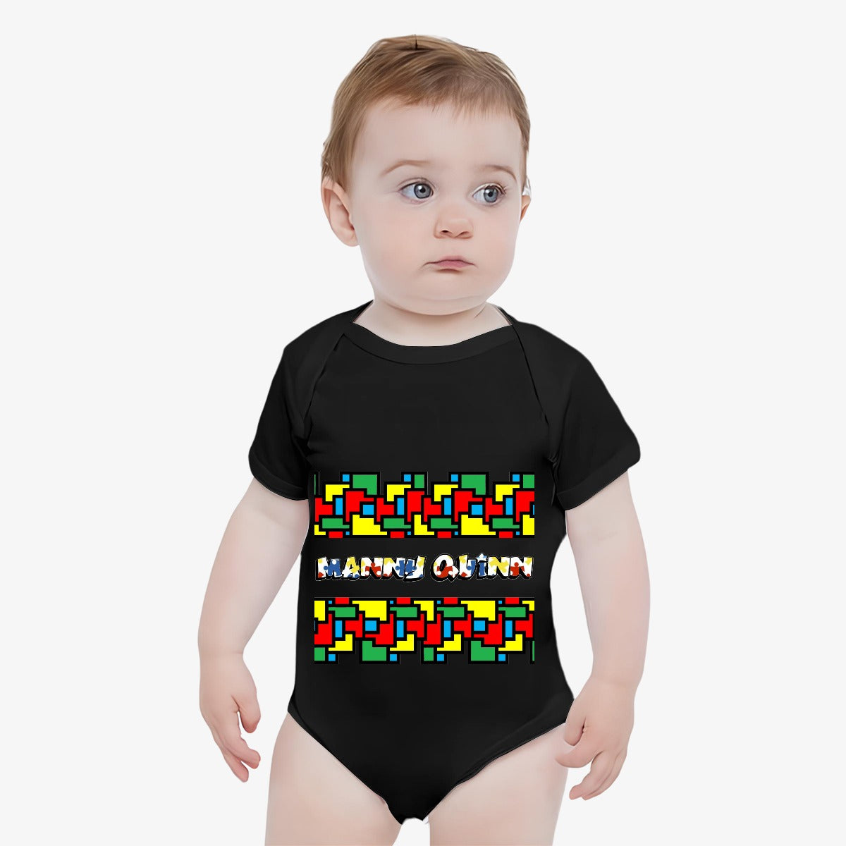Baby Short-Sleeve Onesie| Cotton