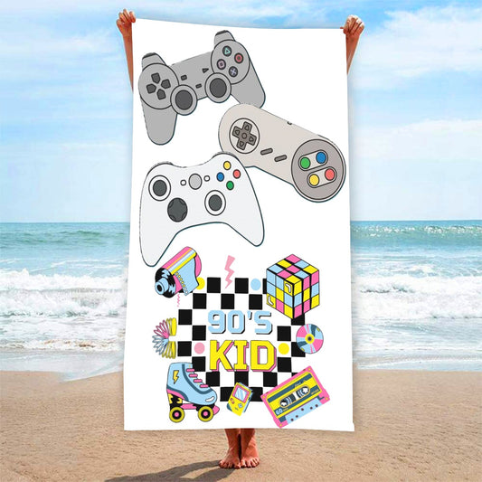 Adult Beach towel Vertical Style For the USA|320GSM