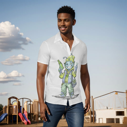 All-Over Print Men's Shirt