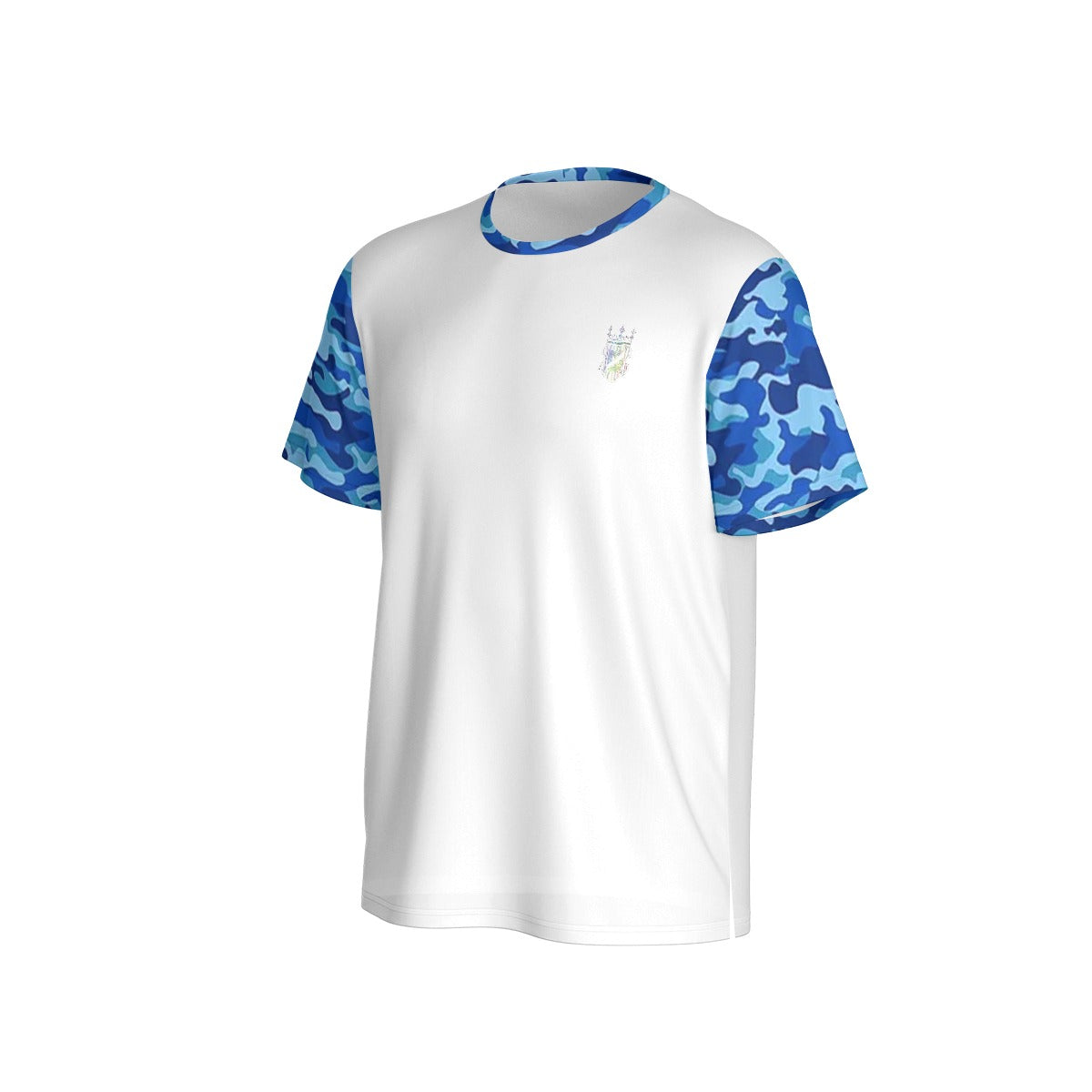 All-Over Print Men's Split Hem Sun Protection T-Shirt