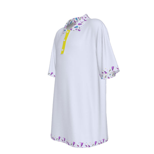 All-Over Print Teenage UV Protection POLO Shirt