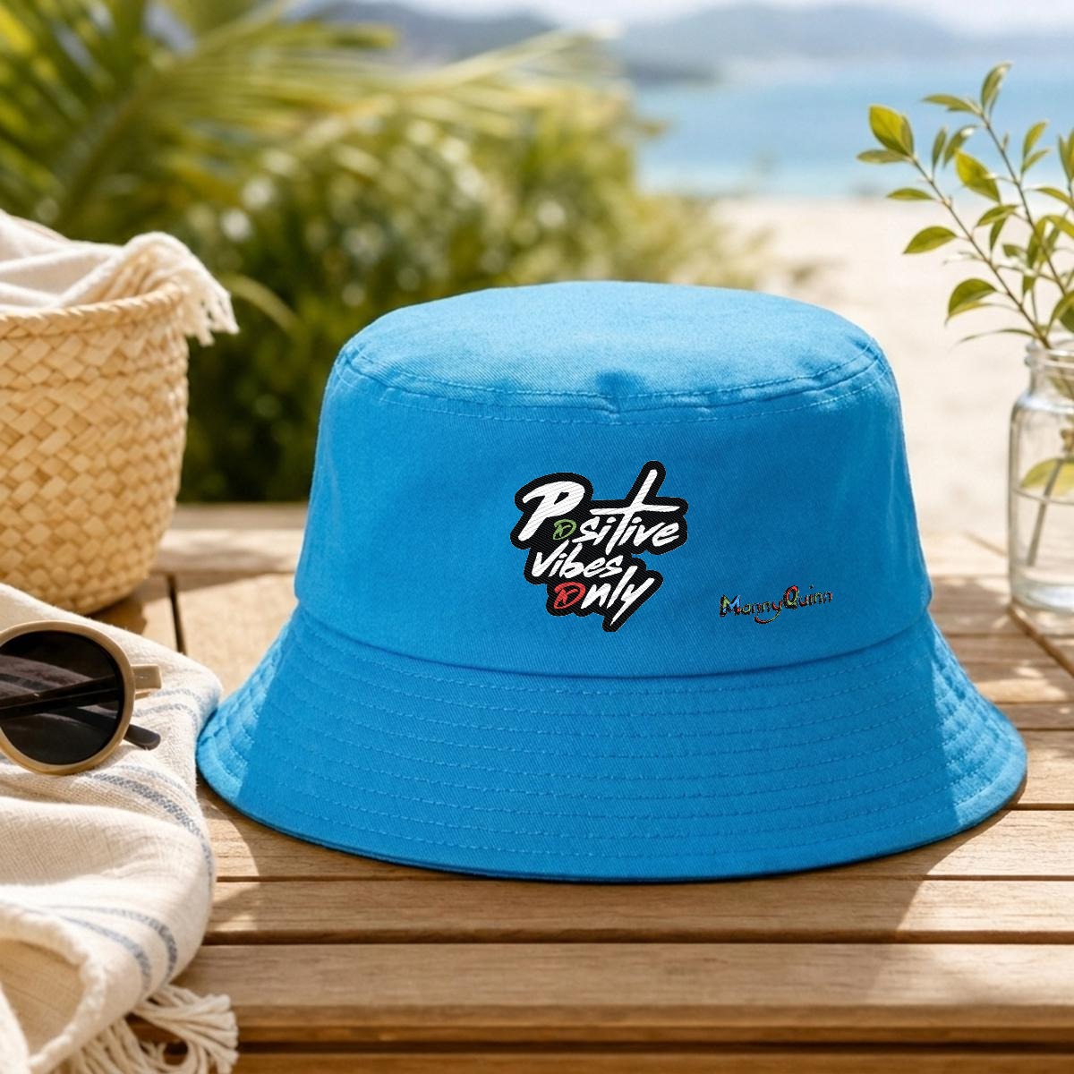 Embroidery Bucket Hat