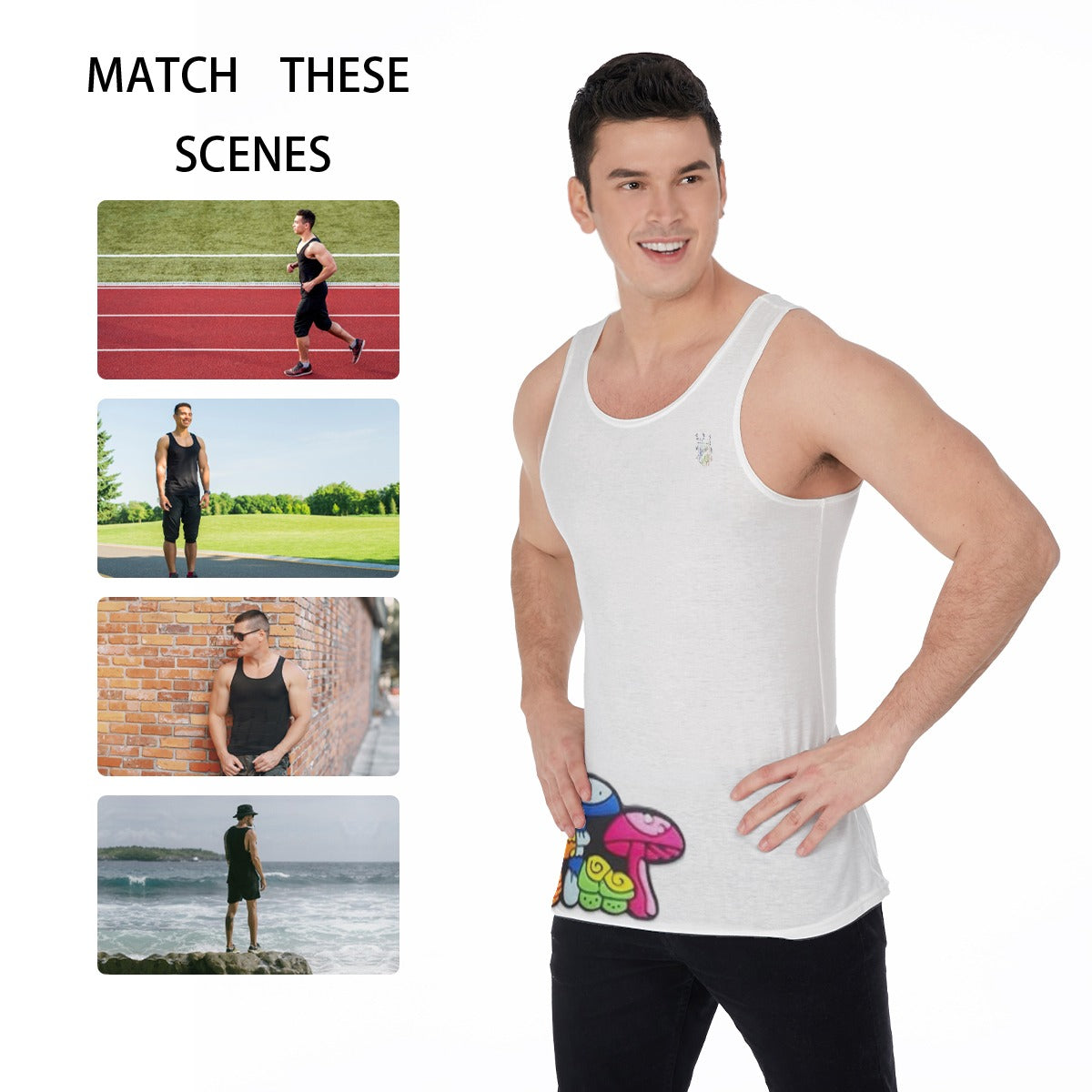 All-Over Print Men's Tank Top