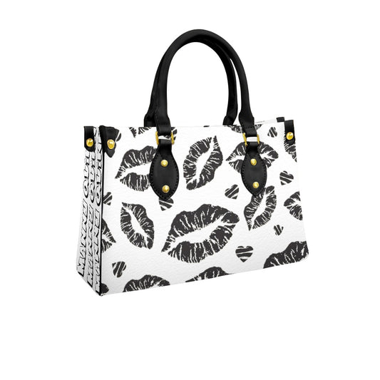 Women's Tote Bag With Black Handle