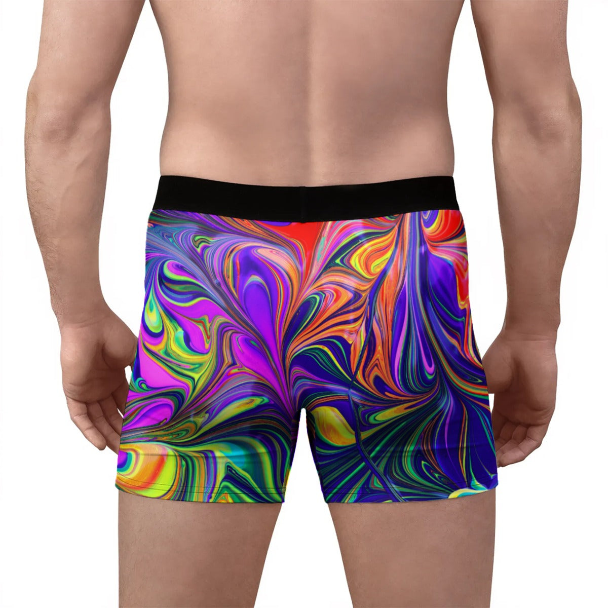 All-Over Print Men's Stretch Boxer Briefs