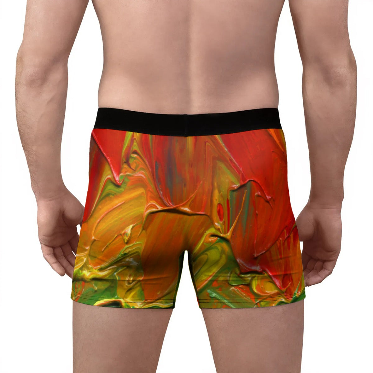 All-Over Print Men's Stretch Boxer Briefs