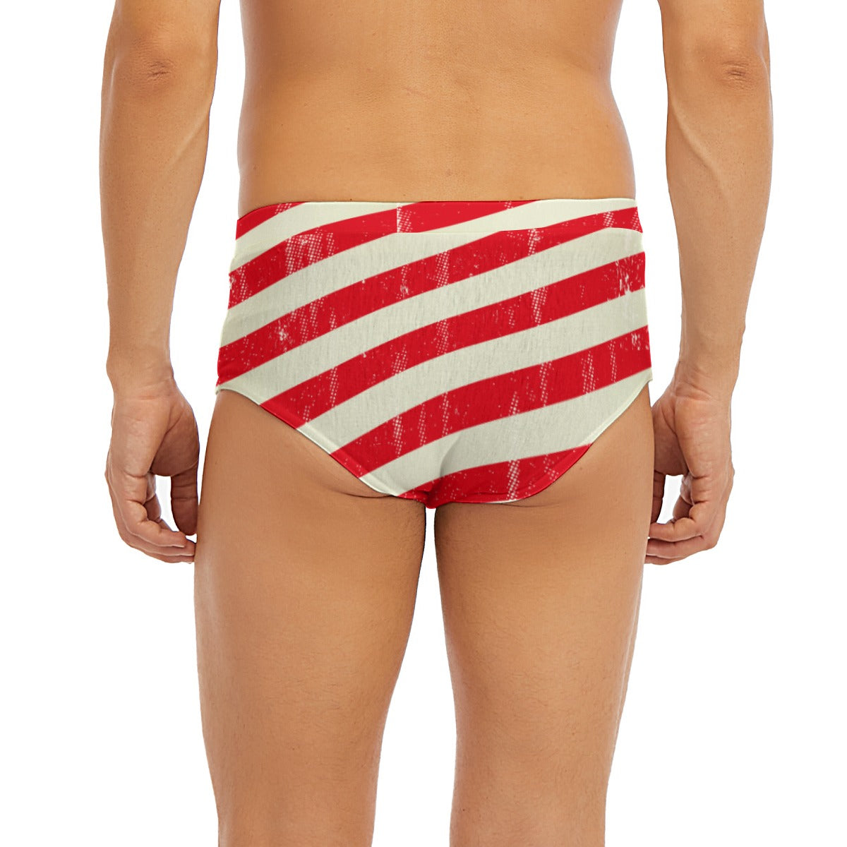 All-Over Print Men's Triangle Low-rise Underwear