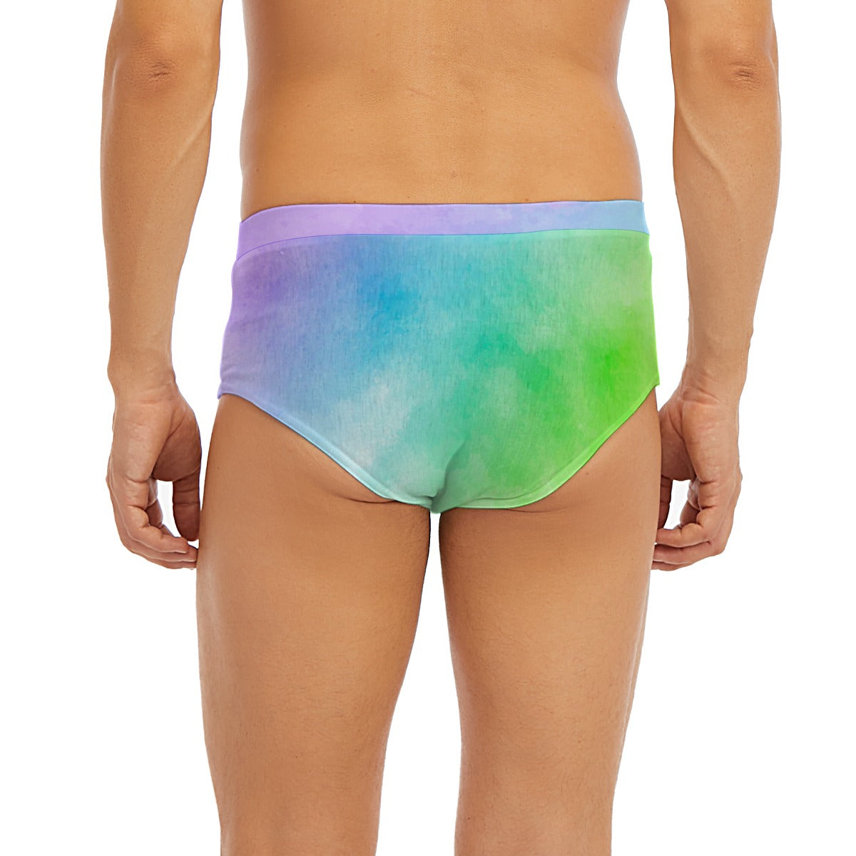 All-Over Print Men's Triangle Low-rise Underwear