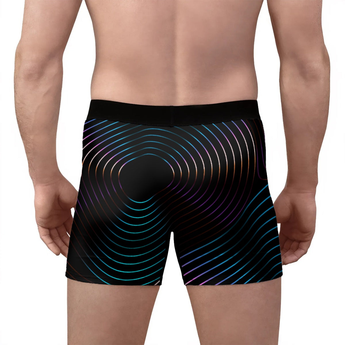 All-Over Print Men's Stretch Boxer Briefs