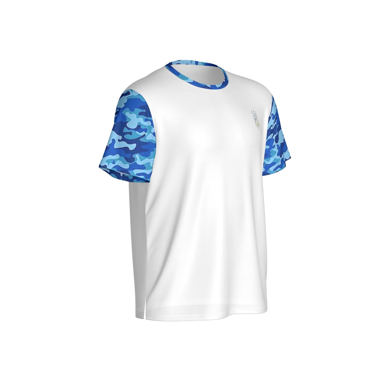 All-Over Print Men's Split Hem Sun Protection T-Shirt