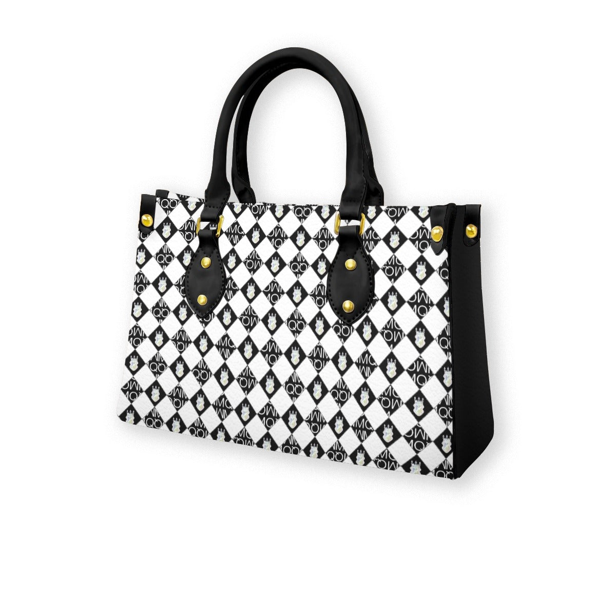 Women's Tote Bag With Black Handle