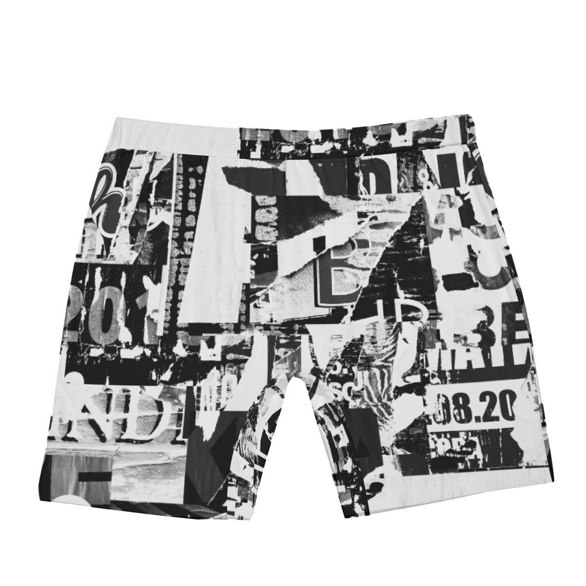 All-Over Print Men's Long Boxer Briefs
