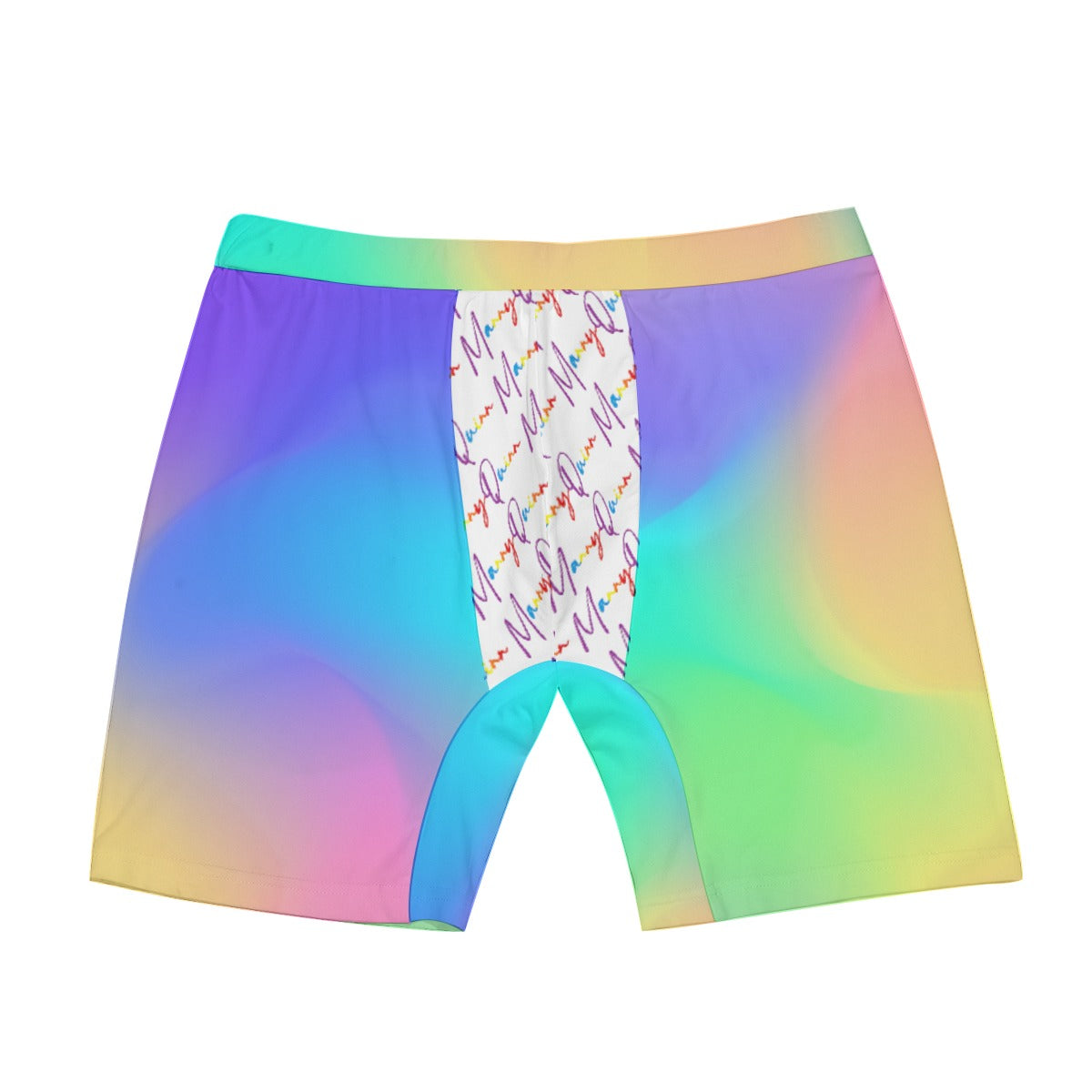 All-Over Print Men's Long Boxer Briefs