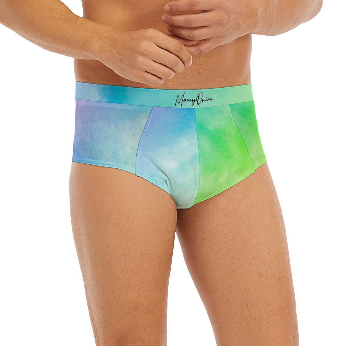 All-Over Print Men's Triangle Low-rise Underwear