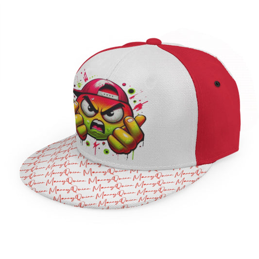 Baseball Cap With Flat Brim