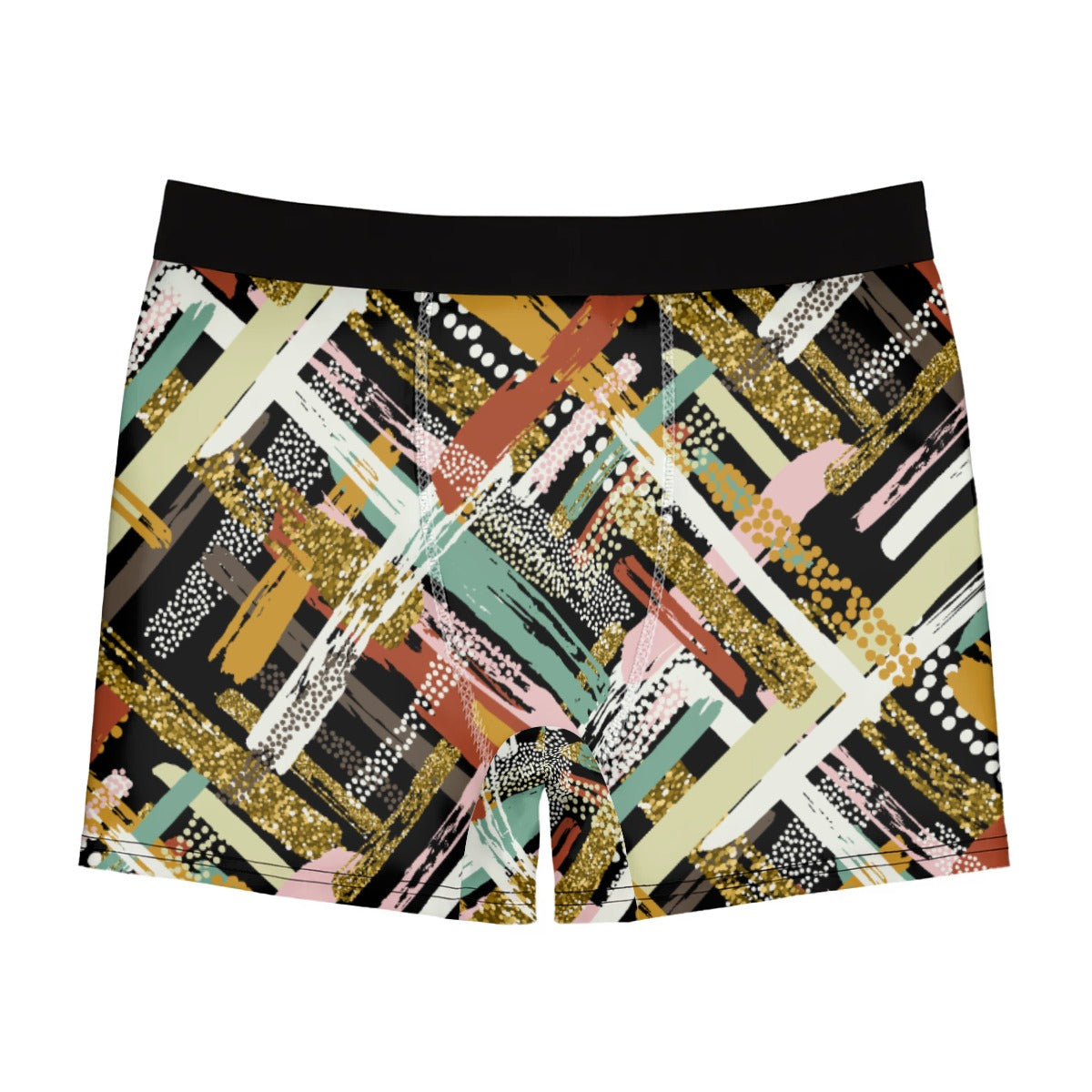 All-Over Print Men's Stretch Boxer Briefs