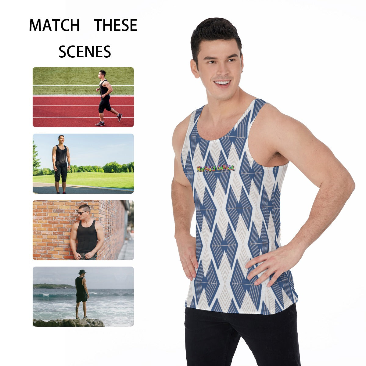 All-Over Print Men's Tank Top