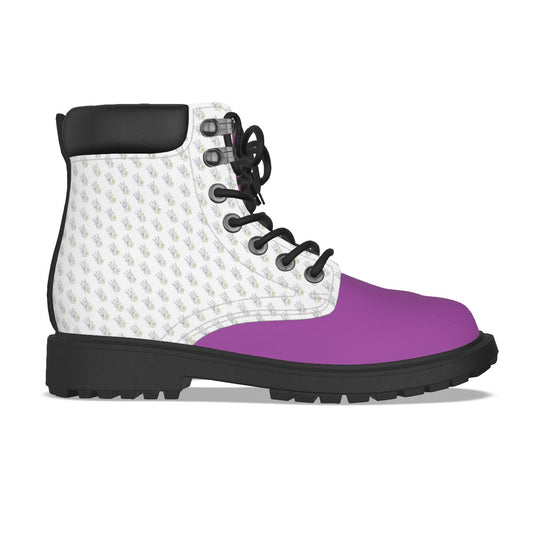 All-Over Print Men's Short Boots