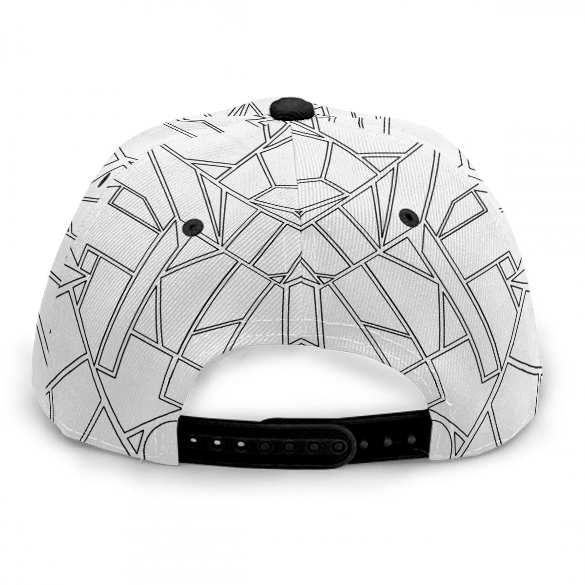 Baseball Cap With Flat Brim