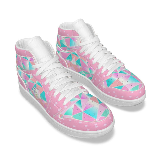 Women's Synthetic Leather Stitching Shoes