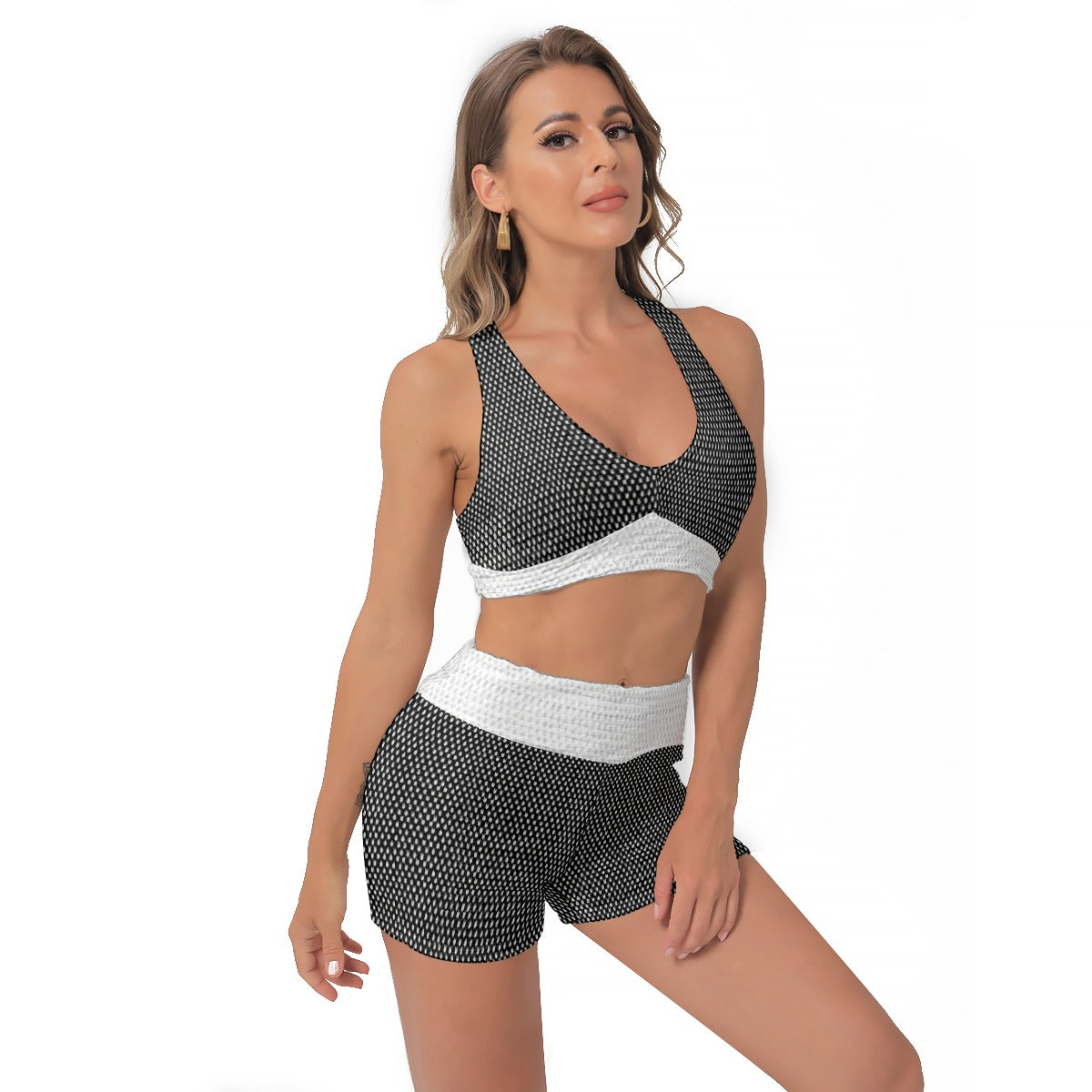 All-Over Print Women's Sports Bra Suit