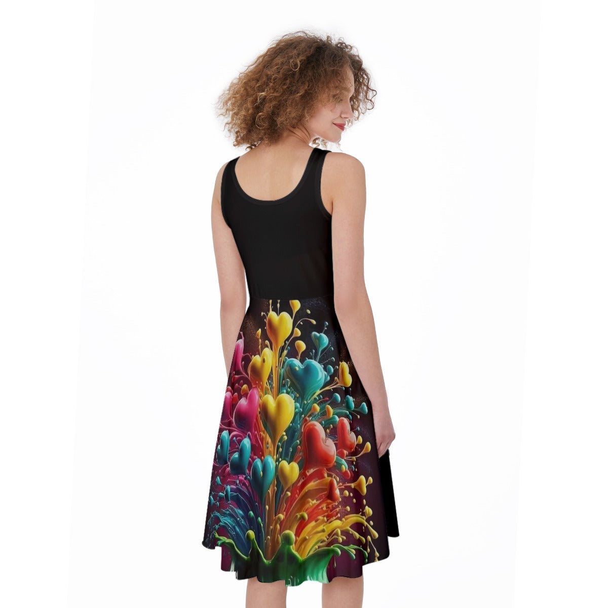 All-Over Print Women's Sleeveless Dress