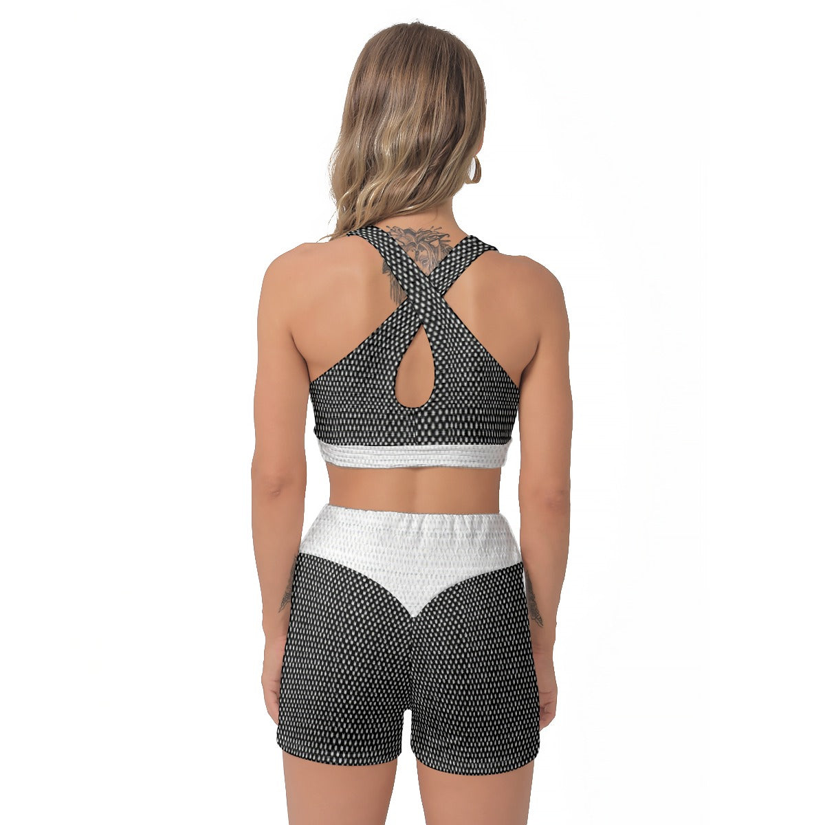 All-Over Print Women's Sports Bra Suit