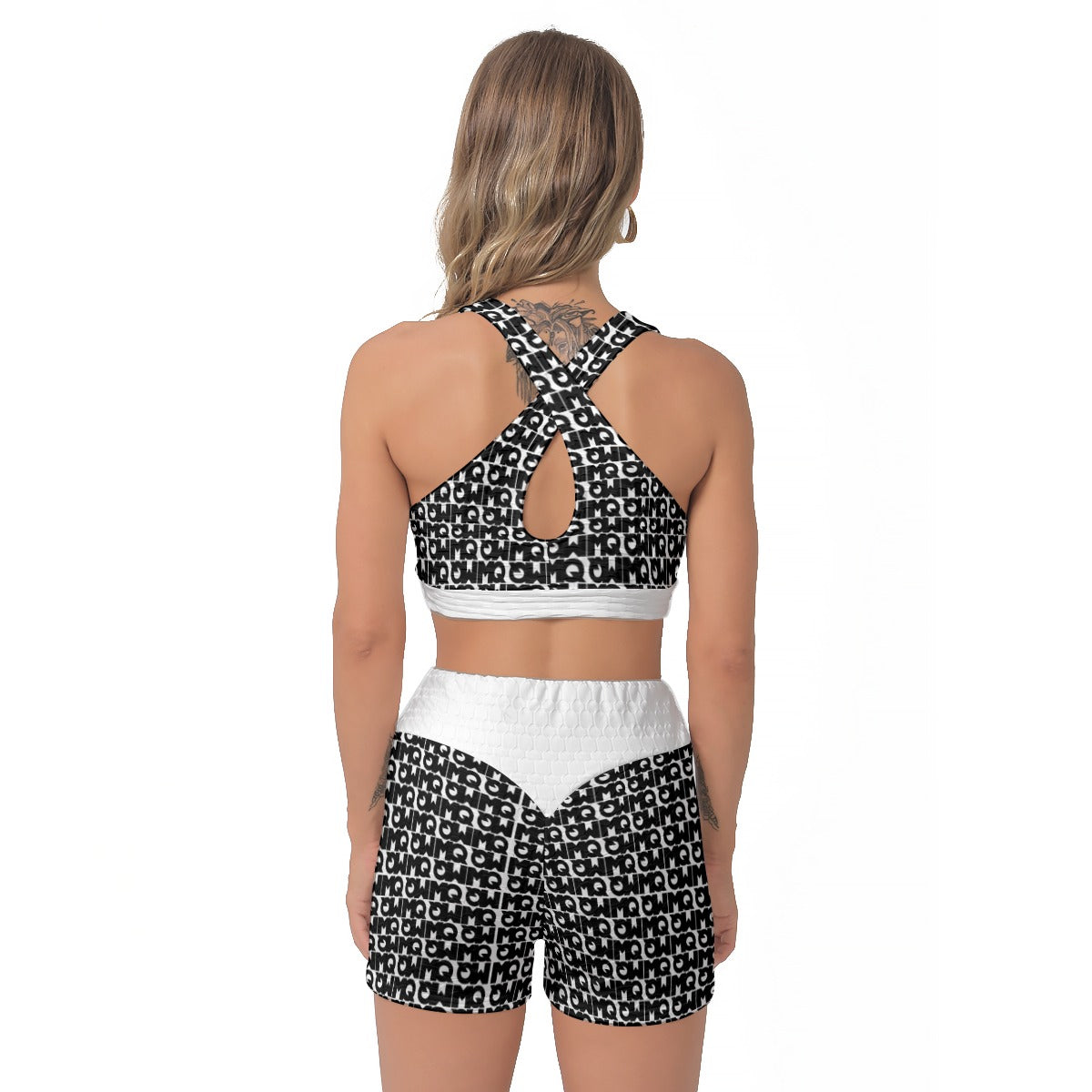 All-Over Print Women's Sports Bra Suit