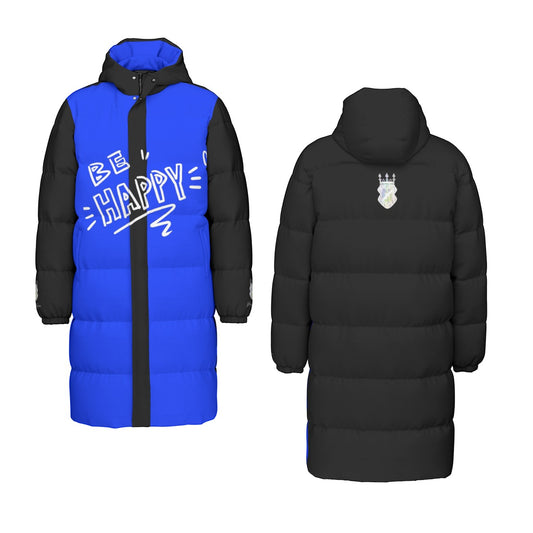 All-Over Print Unisex Long Down Jacket