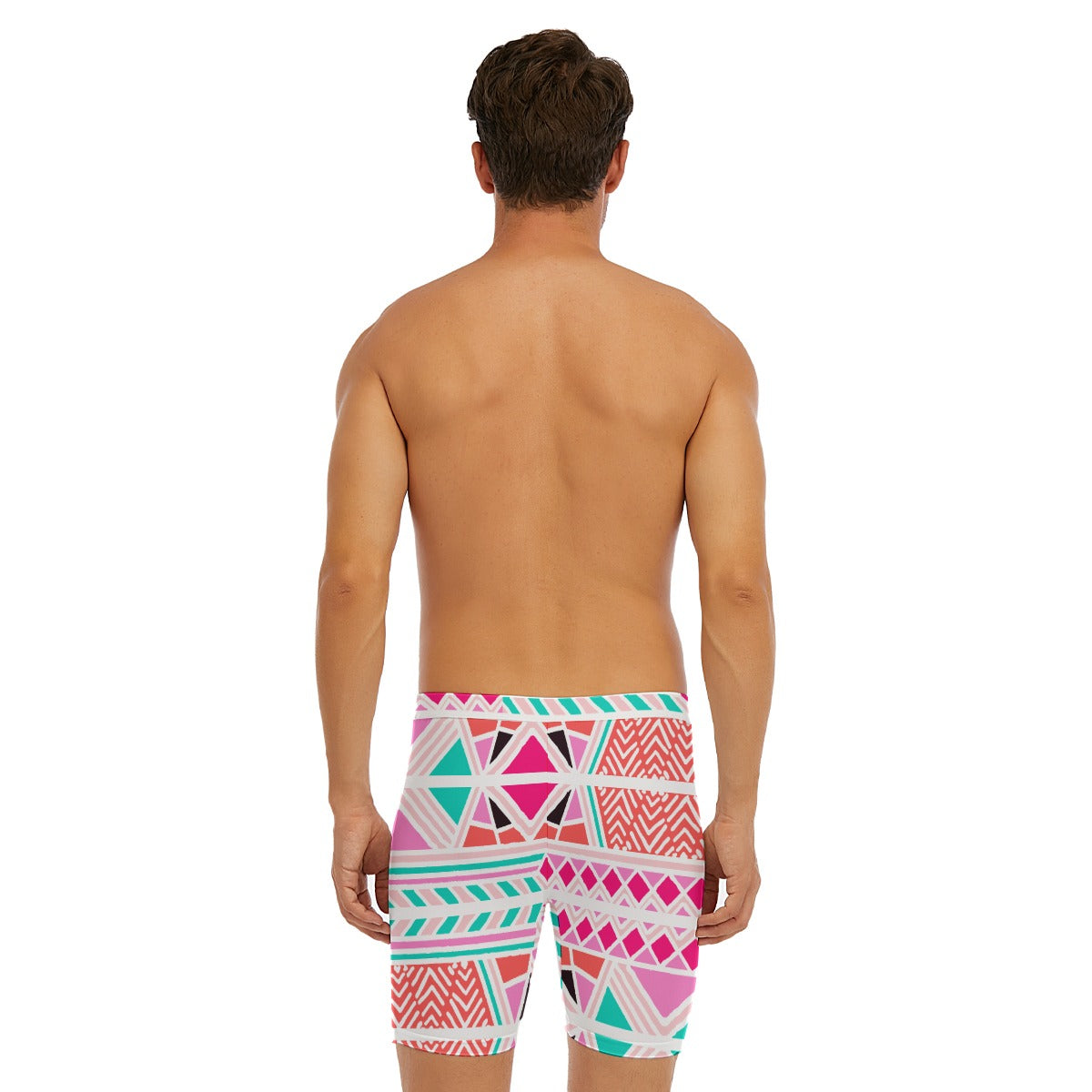 All-Over Print Men's Long Boxer Briefs