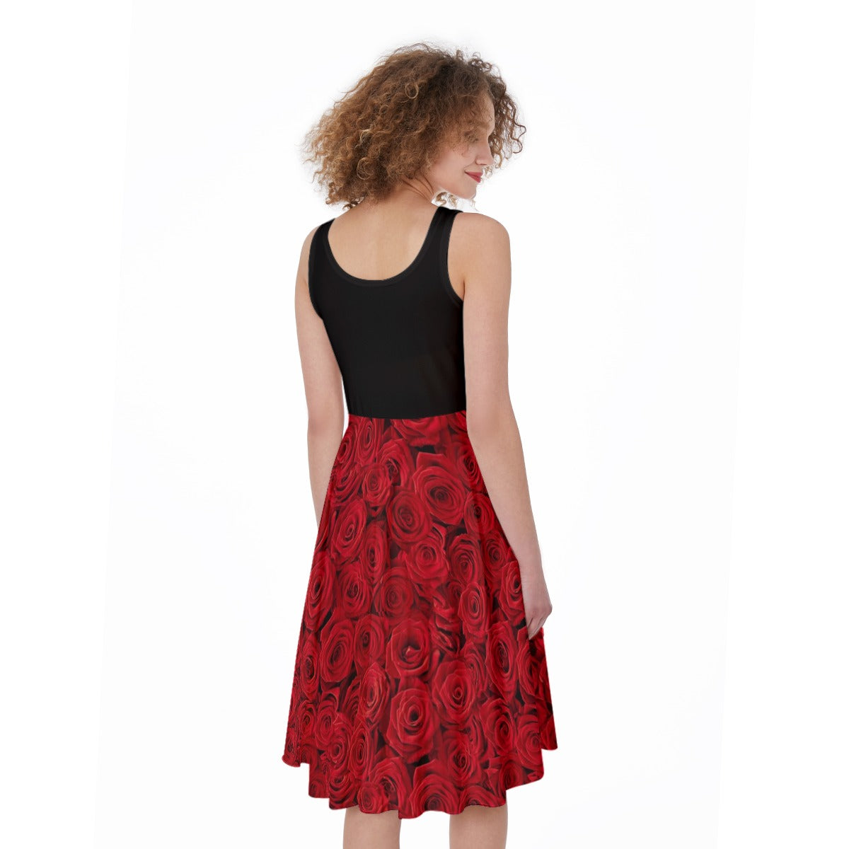 All-Over Print Women's Sleeveless Dress