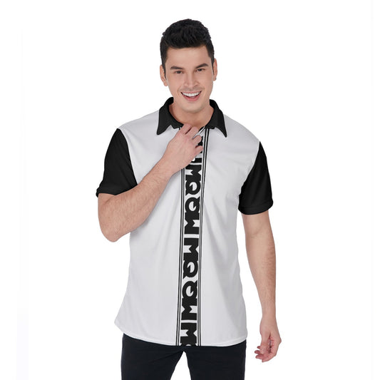 All-Over Print Men's Polo Shirt