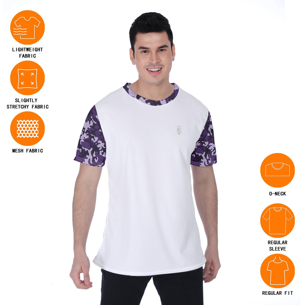 All-Over Print Men's T-shirt | Birdseye